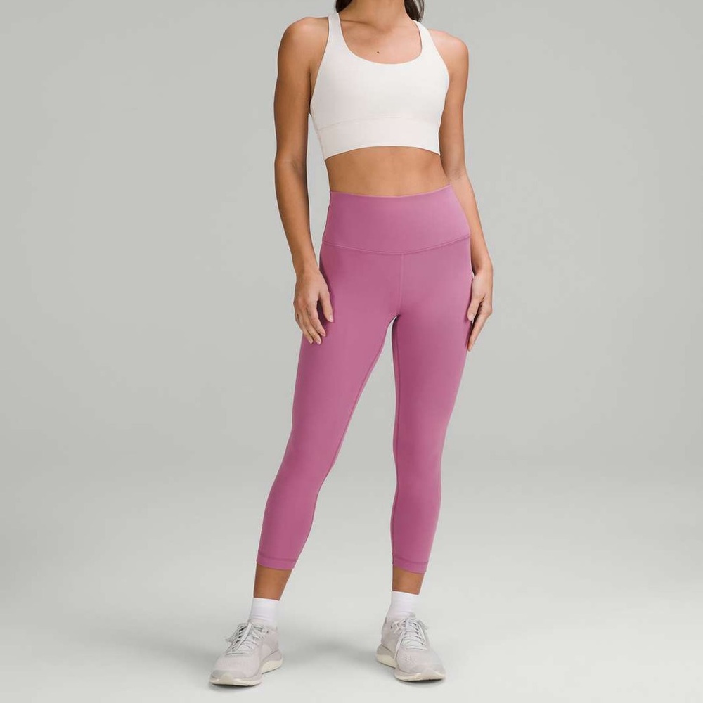 Lululemon Wunder Train High-Rise Tight 23” in Velvet Dust